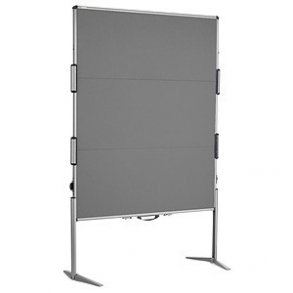 EuroPin MC Pinboard: filt antracit gr, ramme i aluminum gr RAL 9007