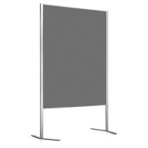 Pinboard LW-11: Filt antracite, ramme S004 slv