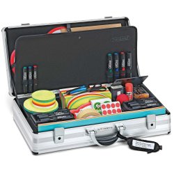 Professionell facilitatrvska med 3 500 delar fr workshops