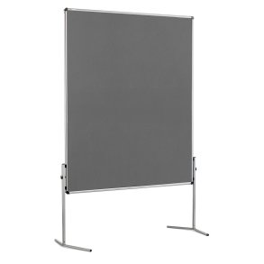 NovoPin2 UT-B: Filt gr antracit, ramme aluminium gr RAL 9294 buet fod