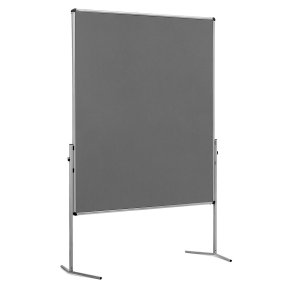 UniPin 2 UT-B: Filt antracit gr 9294 og ramme aluminuim gr RAL 9007 buet fod