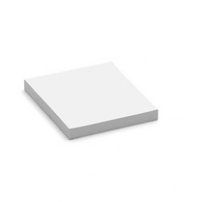 100 Stick-It firkantede X-tra kort, hvide