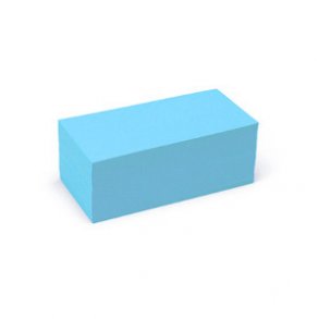 Rektangulra kort, 500 stycken, 9,5x20,5 cm, Bla