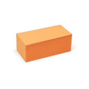 Rektangulra kort, 500 stycken, 9,5x20,5 cm, Orangea