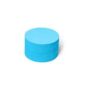 Medium cirkelkort 14 cm, 500 stycken, bla