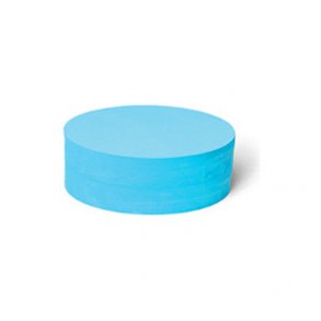 Ovala kort, 11 x 19 cm, 500 stycken, bla