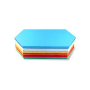 Romb-kort, 9,5 x 20,5 cm, 250 stycken, olika frger