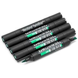 Neuland TwinOne, kil- och penselspets: 5 stycken i set