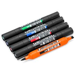 Neuland TwinOne, kil- och penselspets: 5 stycken i set