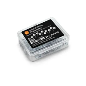 Pinboard Pins  6 mm, 100 styk transparente pinboard nle