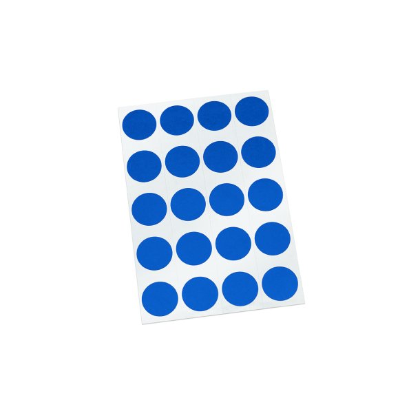 Voting dots, d 20 mm, 1000 styk, Bl
