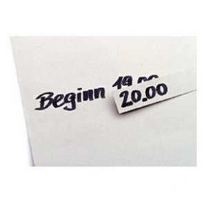 Rettetape /  klistermrker, hvide til korrektion af fejl