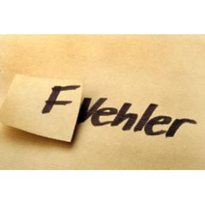 Rette strimler, 420 stk, beige - rette tape til korrektion af fejl p brunt papir