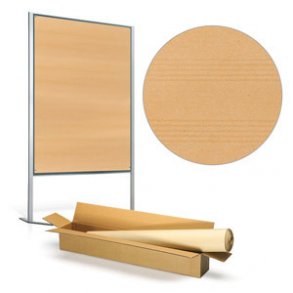 Pinboard papir, 100 ark, beige / brun