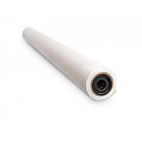 Papirrulle 25 m hvidt papir til pinboards og grafiske vgge