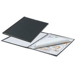 Projektmapp med spiralrygg till bldderblock