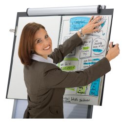 Projektmapp med spiralrygg till bldderblock