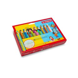 STABILO woody DUO  10 styck