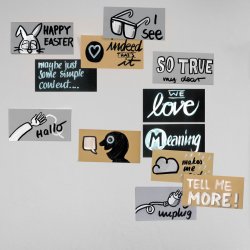 Neuland BigOne Art Cover, penselspets 2-15 mm  vit