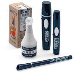 RefillOne blk, Cover, hvid, permanent