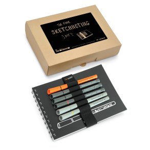 Sketchnoting Kit med de nye FineOne Sketch tuscher 