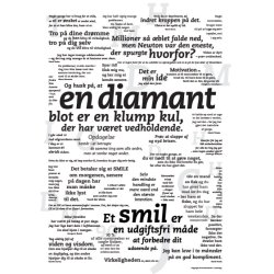 Plakatpakken 3 i en: GLAD, SMIL og DIAMANT 