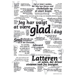 Plakatpakken 3 i en: GLAD, SMIL og DIAMANT 