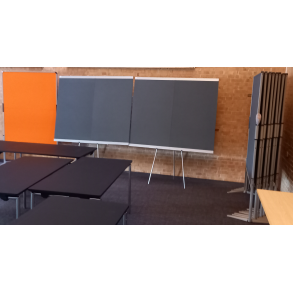 Leje af faciliteringsudstyr - Pinboards og grafiske vgge