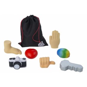 Facilitator bolde 1 - 7 blde skum (antistres) bolde