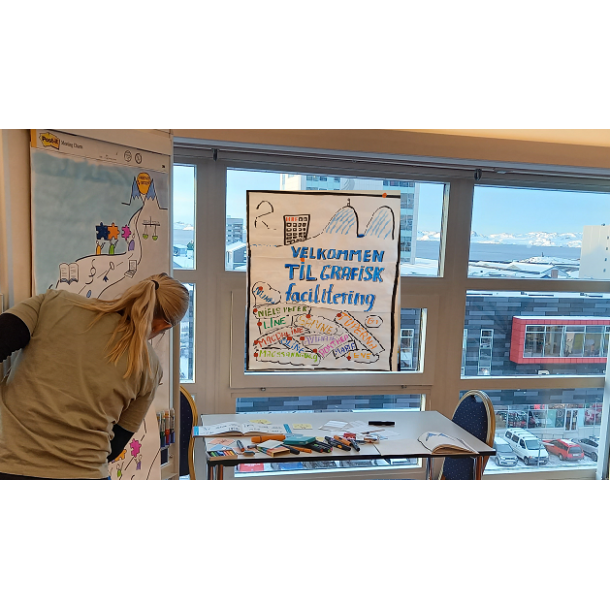 Grafisk Facilitering kursus i Nuuk den 11. juni 2024: Alle kan tegne!
