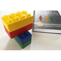 4 anti-stress byggklossar  frgglada skumklossar fr lrande